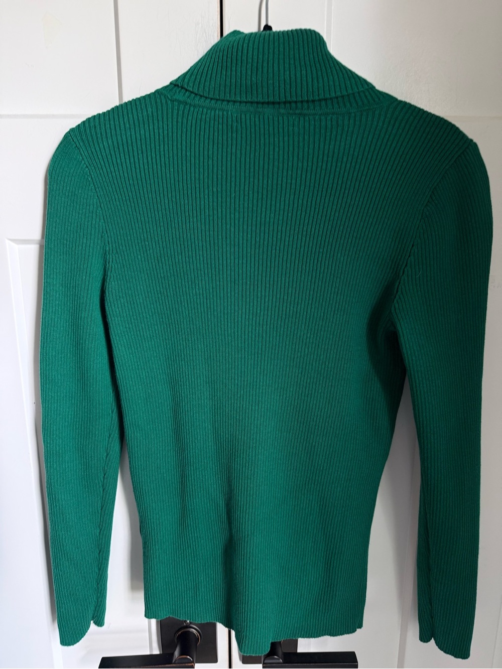Ralph Lauren Green Ribbed Turtleneck Sweater size S. Euc. - Picture 5 of 6